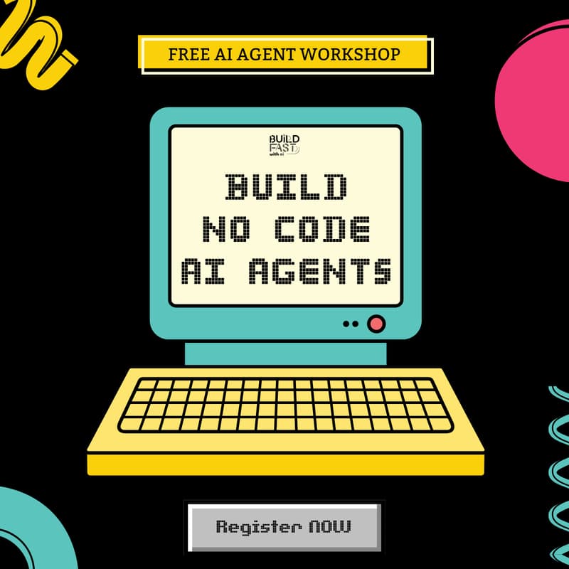 Cover Image for Build No Code AI Agents
