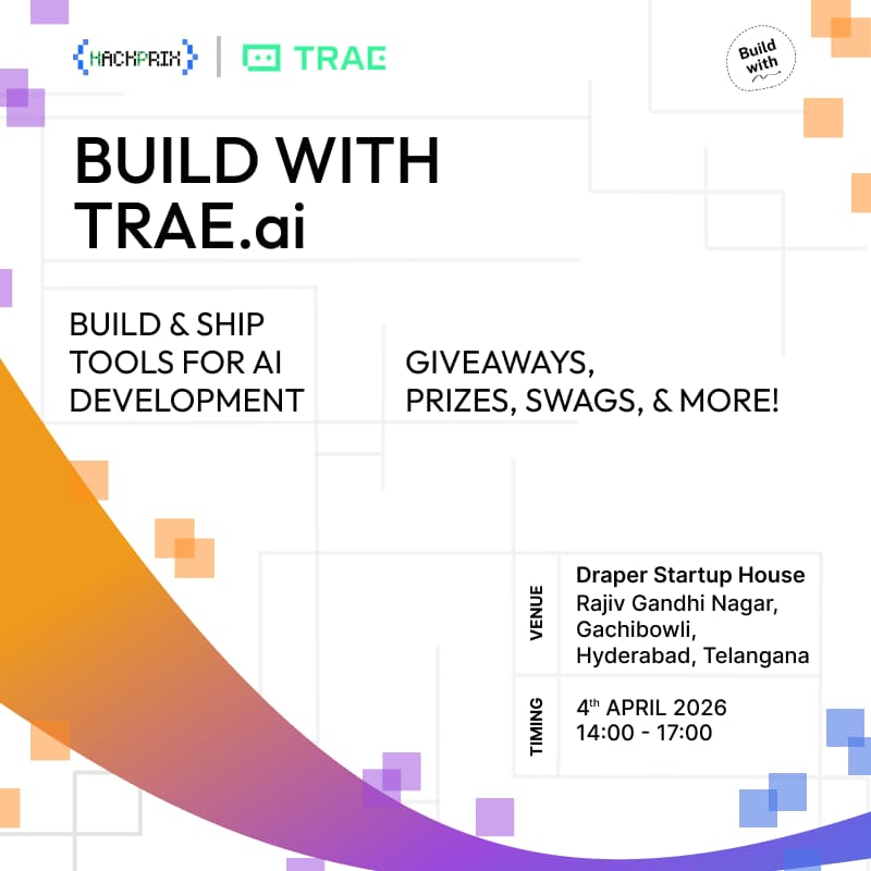 Cover Image for Build with TRAE @Hyderabad