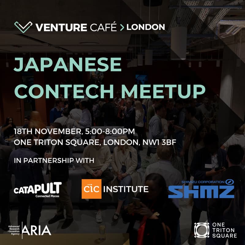 Cover Image for Japanese ConTech Meetup powered by Venture Cafe London