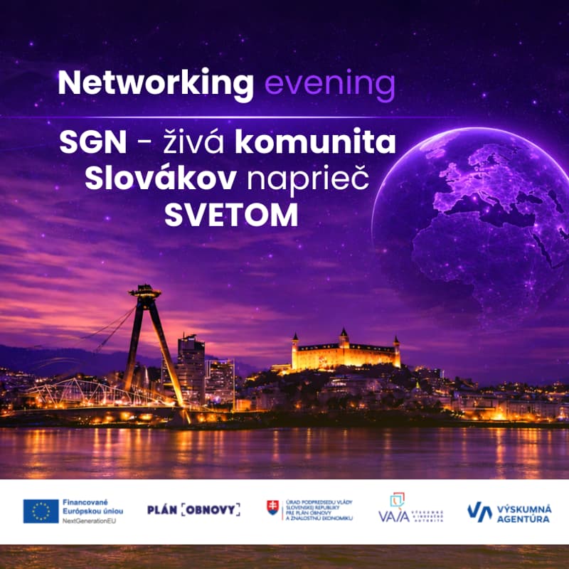Cover Image for Networking evening - SGN živá komunita Slovákov naprieč svetom