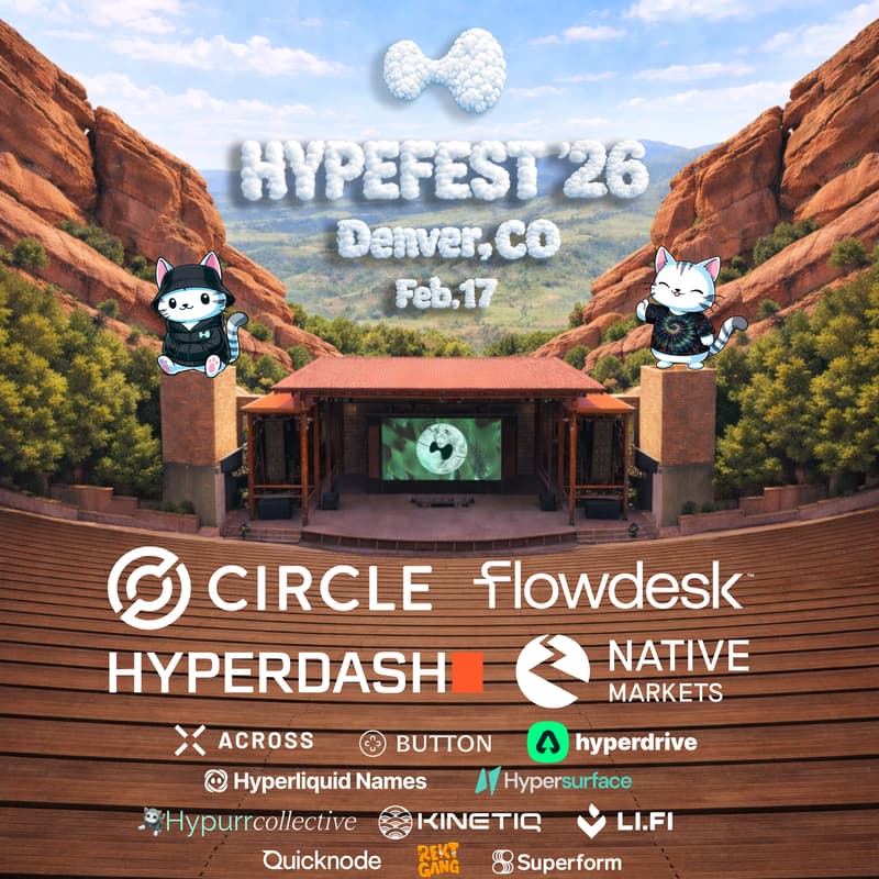 Cover Image for Hyperliquid Global Presents: Hypefest 2026