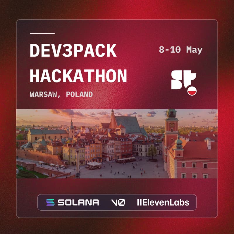 Cover Image for Dev3pack Hack, Warsaw 🇵🇱