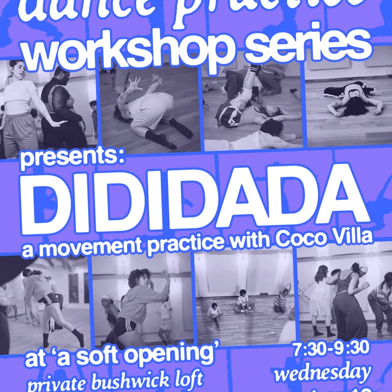 Cover Image for dididada (dance practice workshop series)