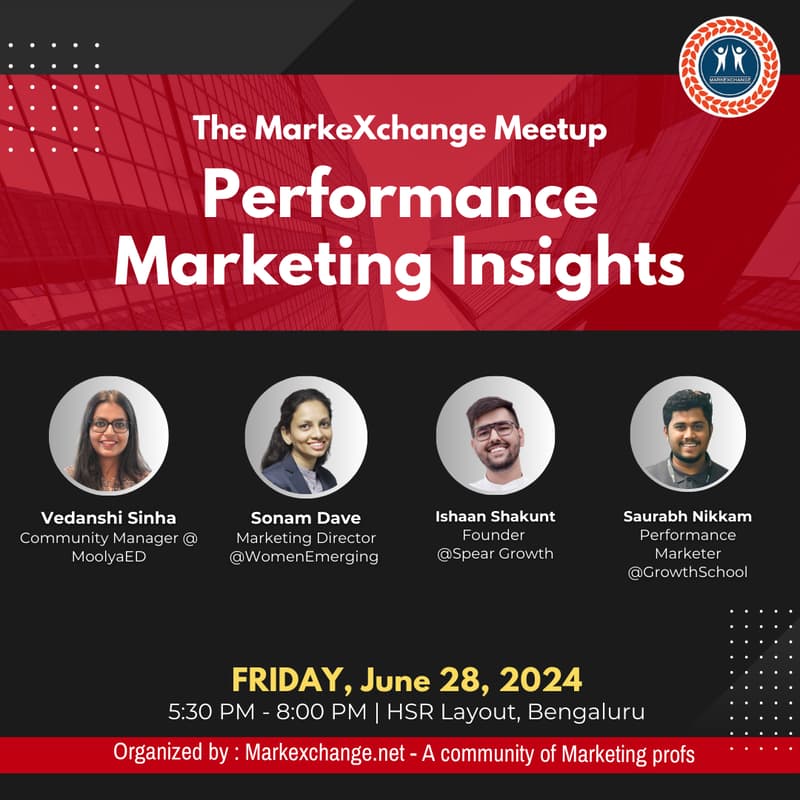 Cover Image for Marketing Meetup - Performance Marketing Insights