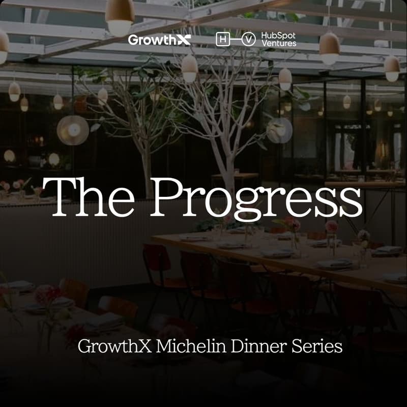 Cover Image for AI x Growth - Michelin Dinner Series (with Hubspot Ventures and GrowthX)