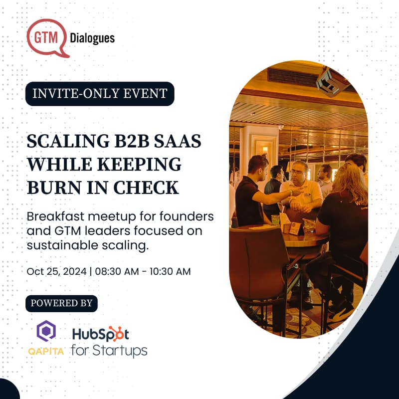 Cover Image for [Bangalore] GTMDialogues Breakfast Meetup