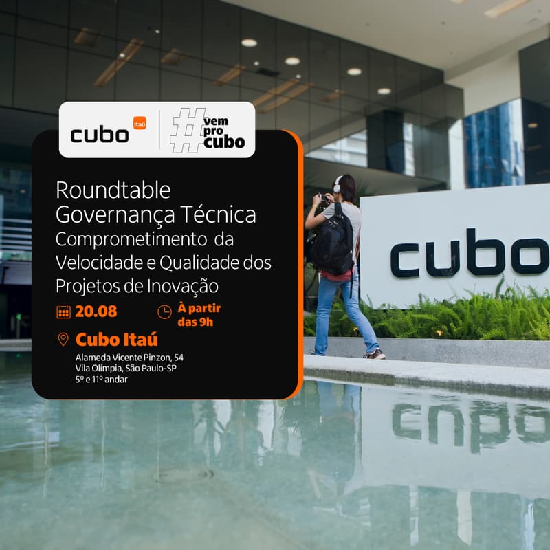 Cover Image for Roundtable Governança Técnica: Comprometimento da velocidade e qualidade dos projetos de Inovação