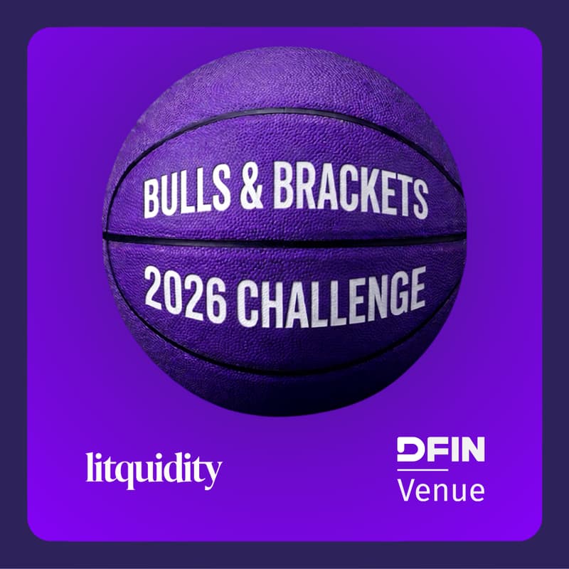 Cover Image for DFIN x Litquidity March Madness Viewing Party