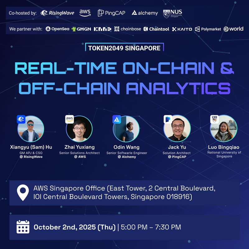 Cover Image for Real-Time On-Chain & Off-Chain Analytics