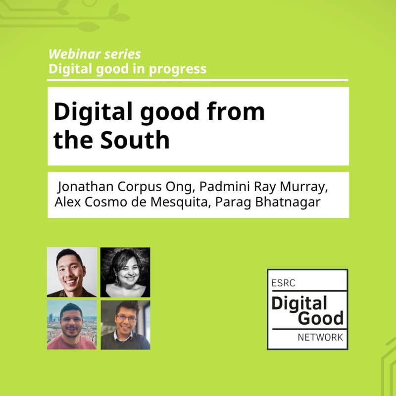Cover Image for Digital good from the South