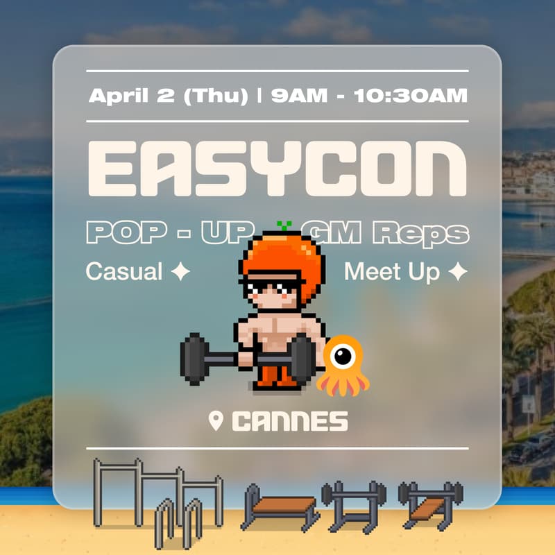 Cover Image for EASYCON Cannes: GM Reps ๐ช๐ซ๐ท