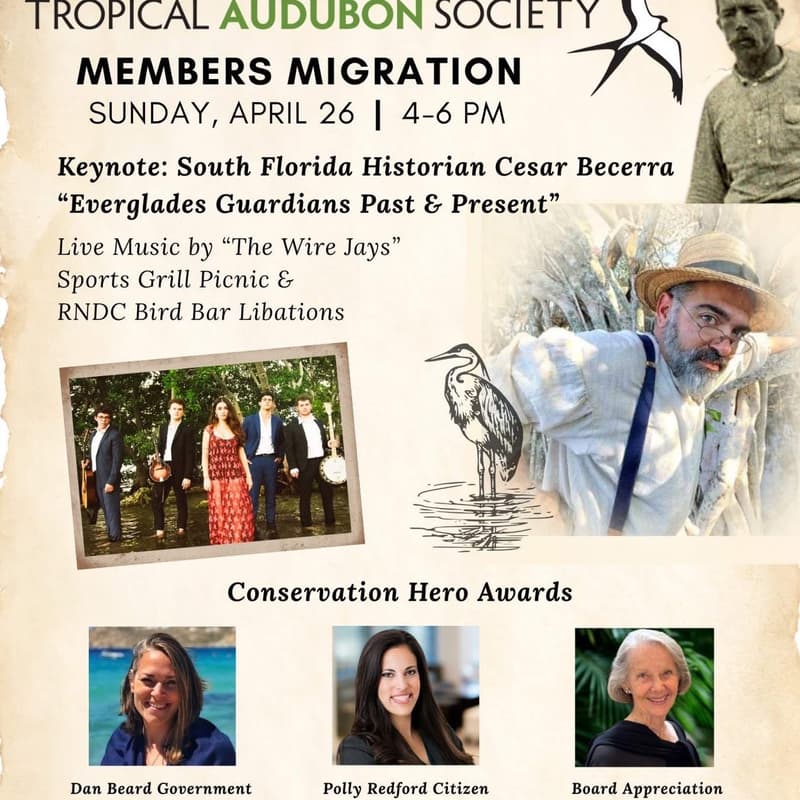 Cover Image for Tropical Audubon Society - Members Migration