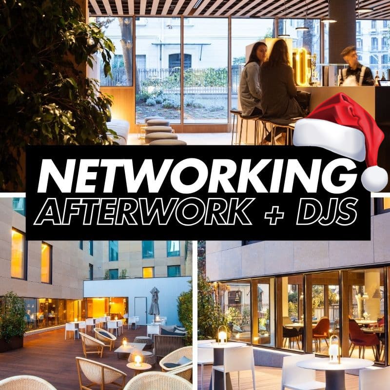 Cover Image for CLOSING 2024: Barcelona Xmas Networking Afterwork at OD Hotel [3DJs + Terrace]