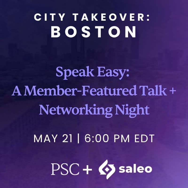 Cover Image for Speak Easy: A Member-Featured Talk + Networking Night
