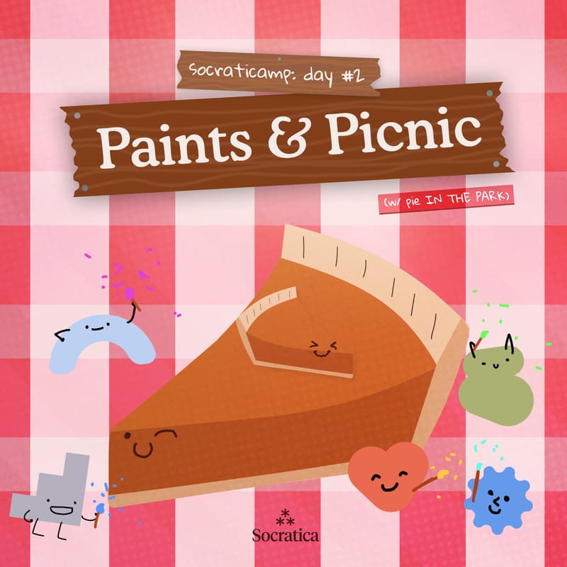 Cover Image for paints & pies: a socraticamp picnic in waterloo park!