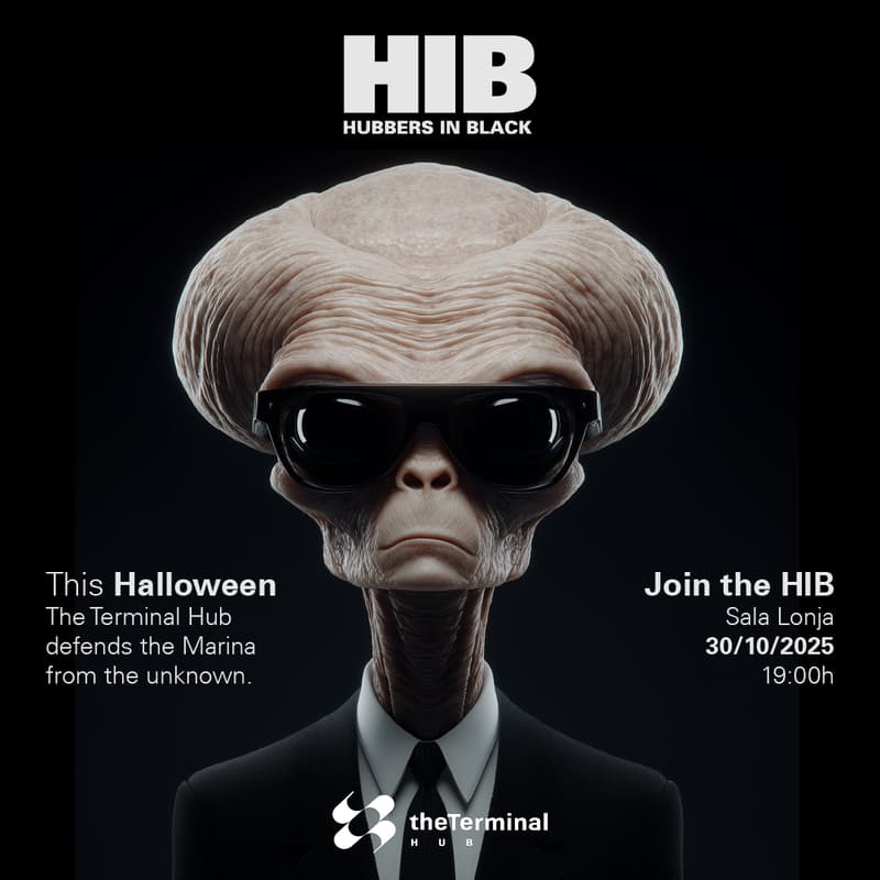 Cover Image for Halloween: Hubbers in black