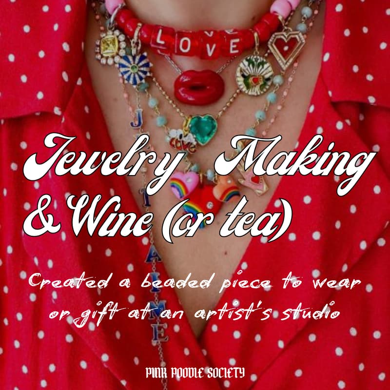 Cover Image for Amsterdam | Jewelry Making Workshop with Wine (or Tea & Coffee)