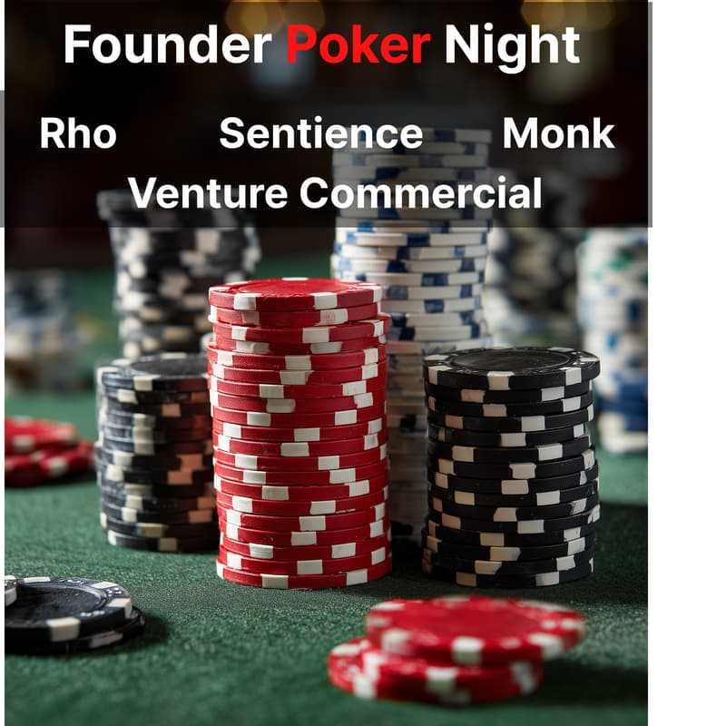 Cover Image for Founder Poker Night [Hosted by Sentience x Rho]