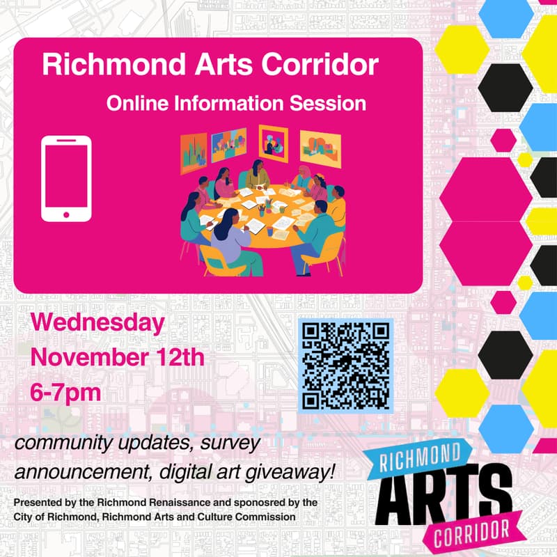 Cover Image for Richmond Arts Corridor Information Session