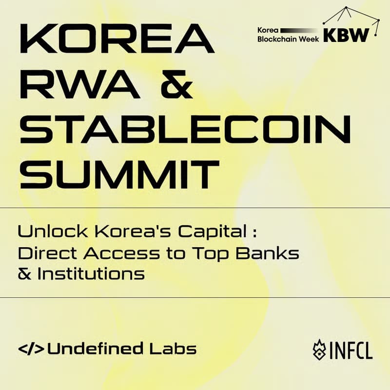 Cover Image for Korea RWA & Stablecoin Summit