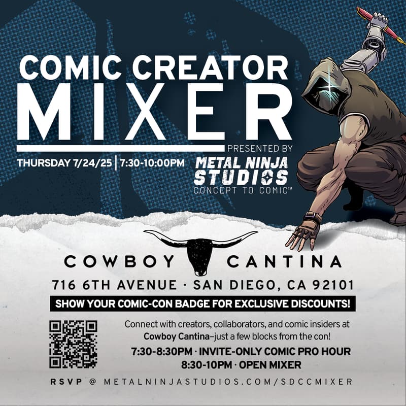 Cover Image for Comic Creators & Industry Mixer @ SDCC Week