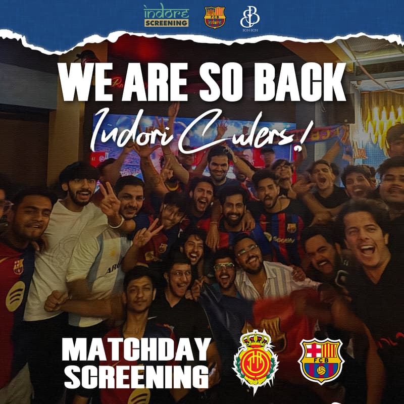 Cover Image for Barcelona vs Mallorca Screening - Indore Screening