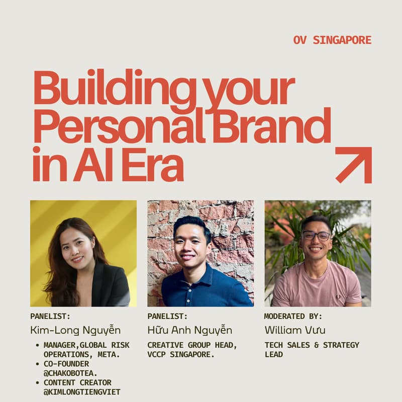 Cover Image for OV Singapore: Building Personal Brand in AI Era