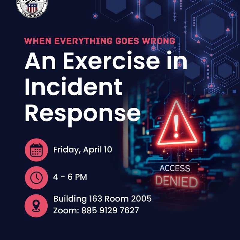 Cover Image for An Exercise in Incident Response: When Everything Goes Wrong