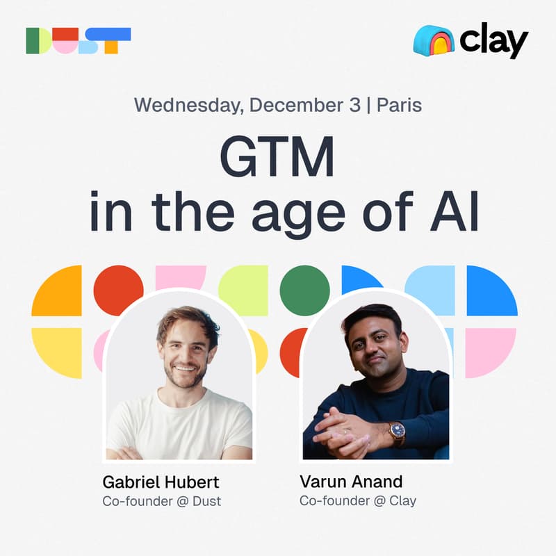 Cover Image for Clay x Dust: GTM in the Age of AI