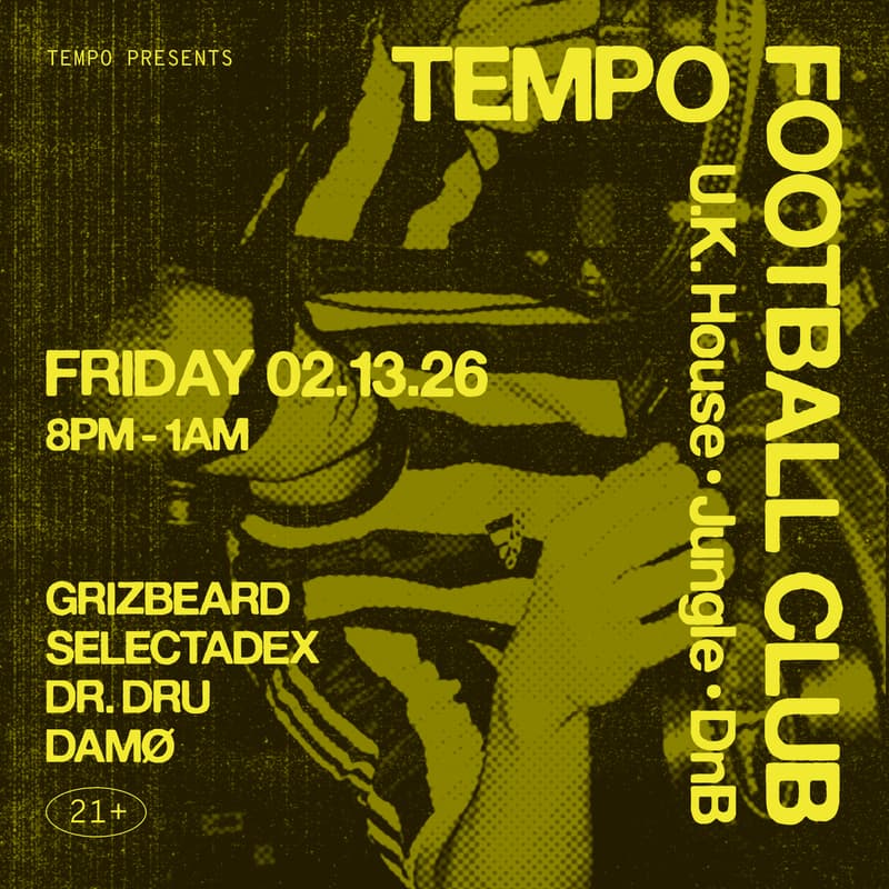 Cover Image for TEMPO F.C. – UK JUNGLE DANCE PARTY