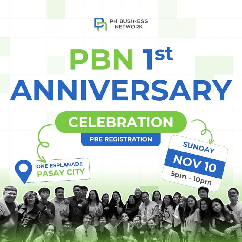 Cover Image for [Pre-Registration Only] PH Business Network 1st Year Anniversary