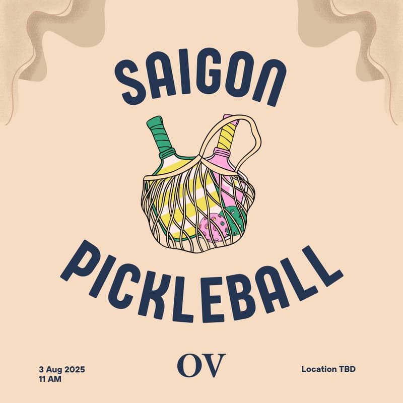 Cover Image for OV Saigon Pickleball Meetup - Aug 3rd