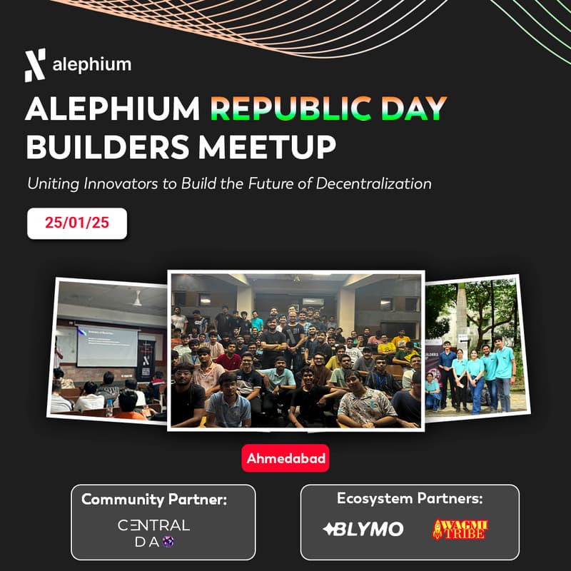 Cover Image for Alephium Republic Day Builders Meetup: Ahmedabad