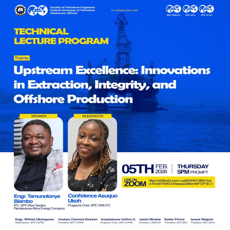 Cover Image for UPSTREAM EXCELLENCE: INNOVATIONS IN EXTRACTION, INTEGRITY AND OFFSHORE PRODUCTION.