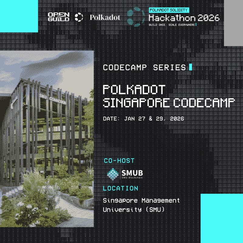Cover Image for Polkadot Singapore CodeCamp #2