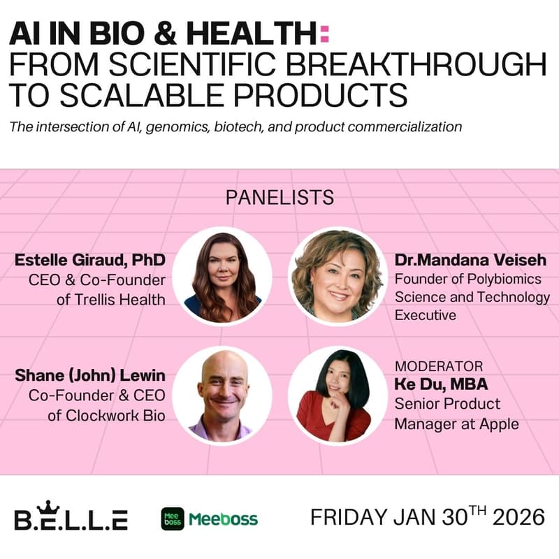 Cover Image for AI in Bio & Health: From Scientific Breakthroughs to Scalable Products