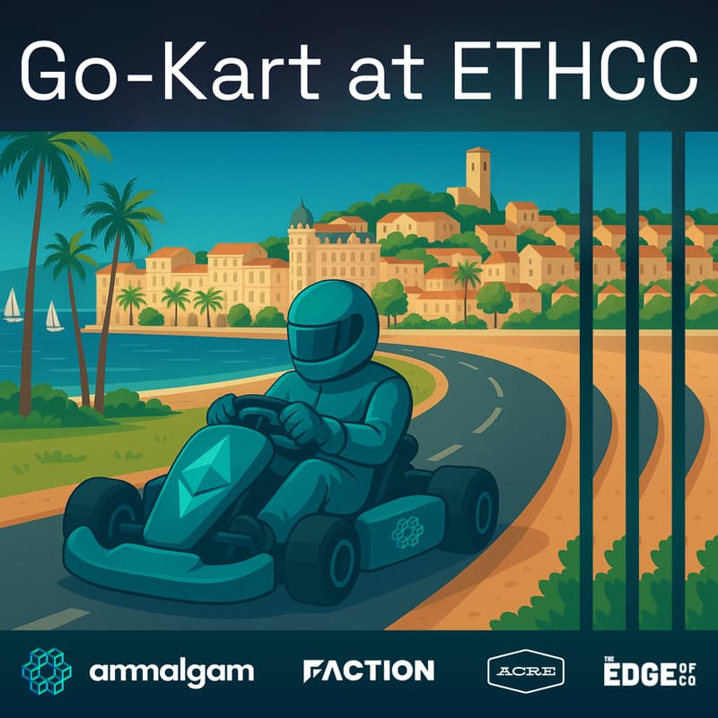 Cover Image for Go-Kart Racing at EthCC (8) π Hosted by Ammalgam, Faction and Acre