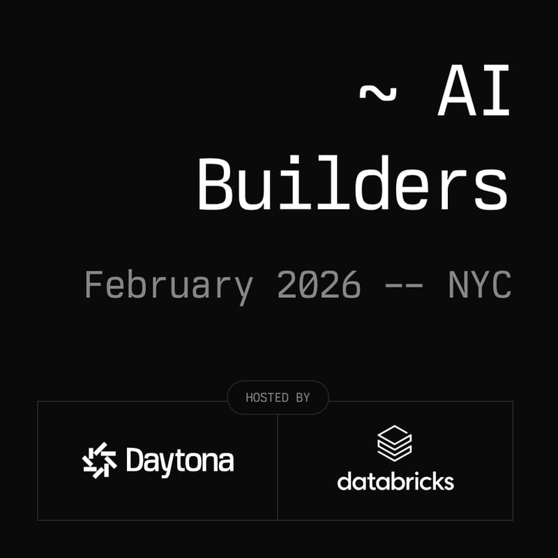Cover Image for Daytona AI Builders - NYC, February 2026