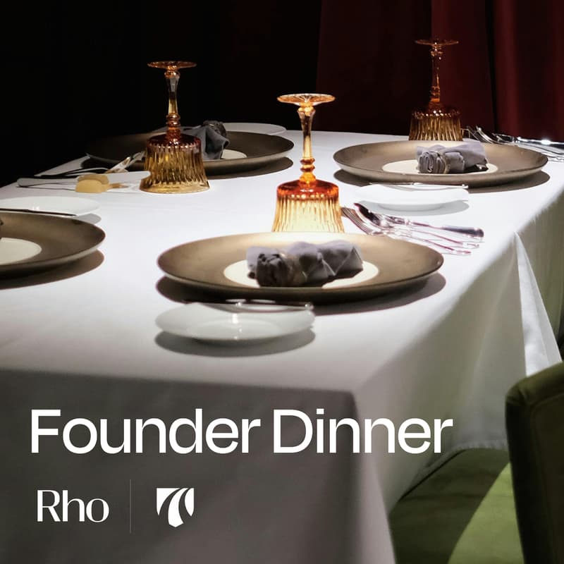 Cover Image for Founder Dinner [Hosted by Rho x Drive Capital]