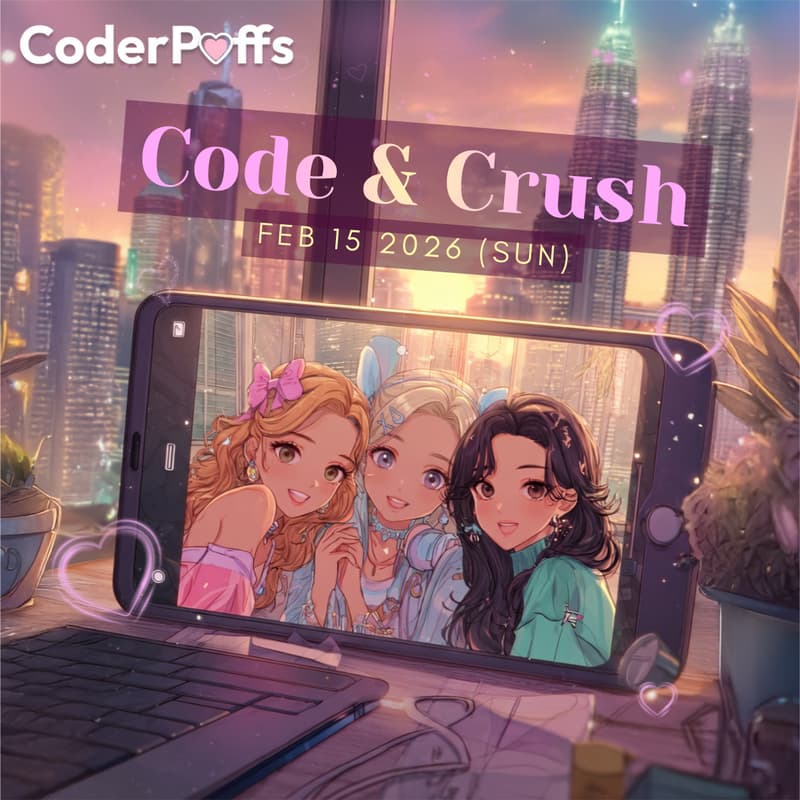 Cover Image for CoderPuffs Café - Code & Crush 💘