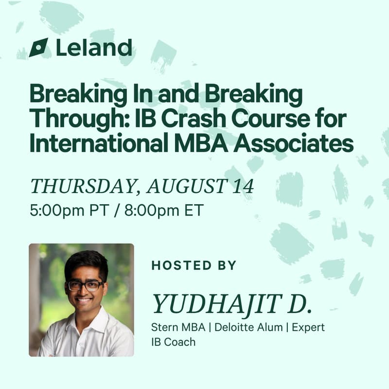 Cover Image for Breaking In and Breaking Through: IB Crash Course for International MBA Associates