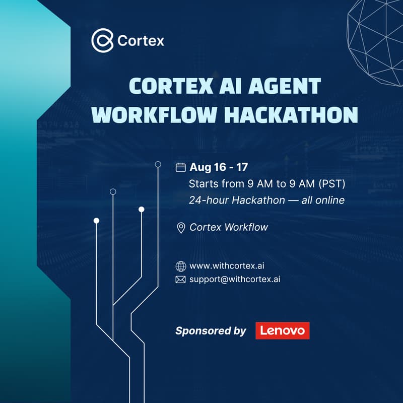 Cover Image for Cortex AI Agent Online Hackathon