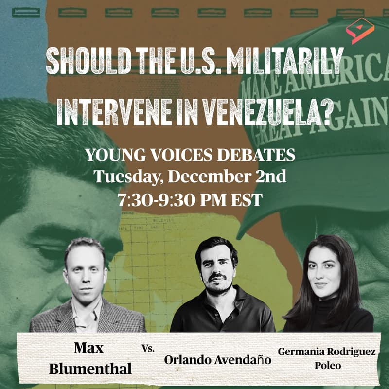 Cover Image for DEBATE: Should the U.S. Militarily Intervene in Venezuela?