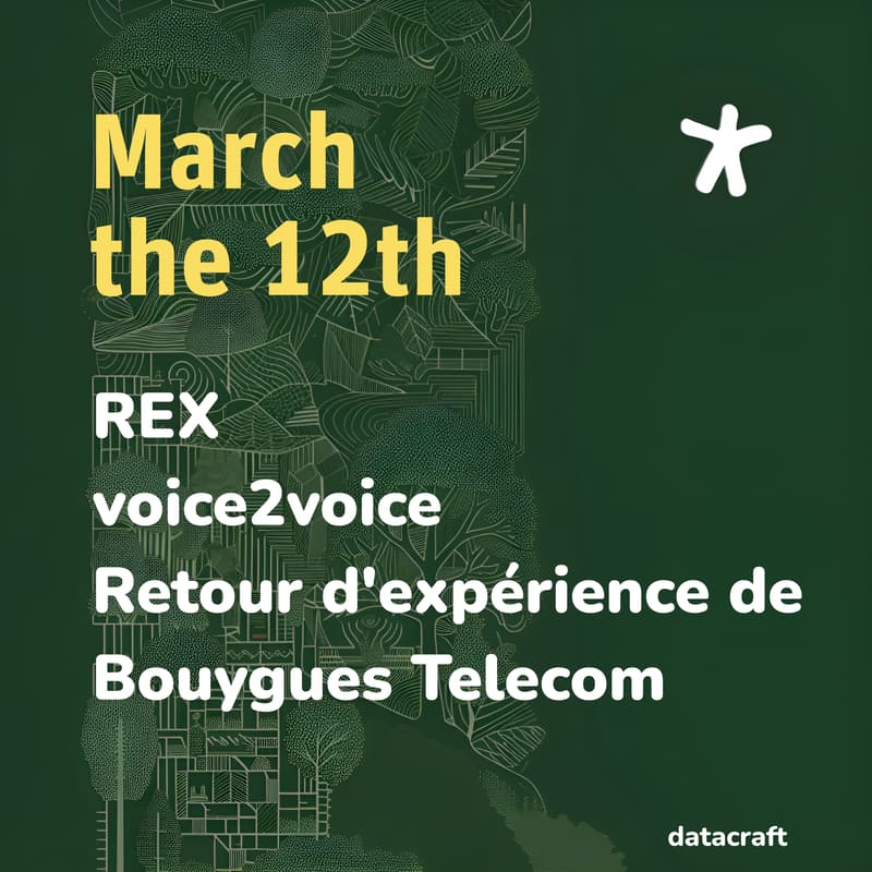 Cover Image for REX - voice2voice: retour d'expérience de Bouygues Telecom