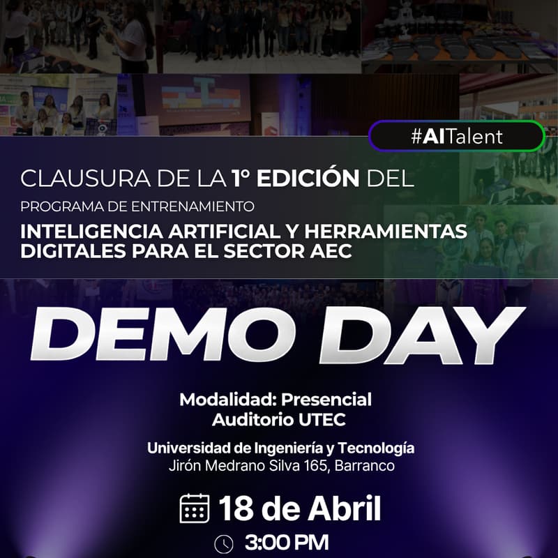 Cover Image for AI TALENT | Generación 1 | Clausura y Demo Day