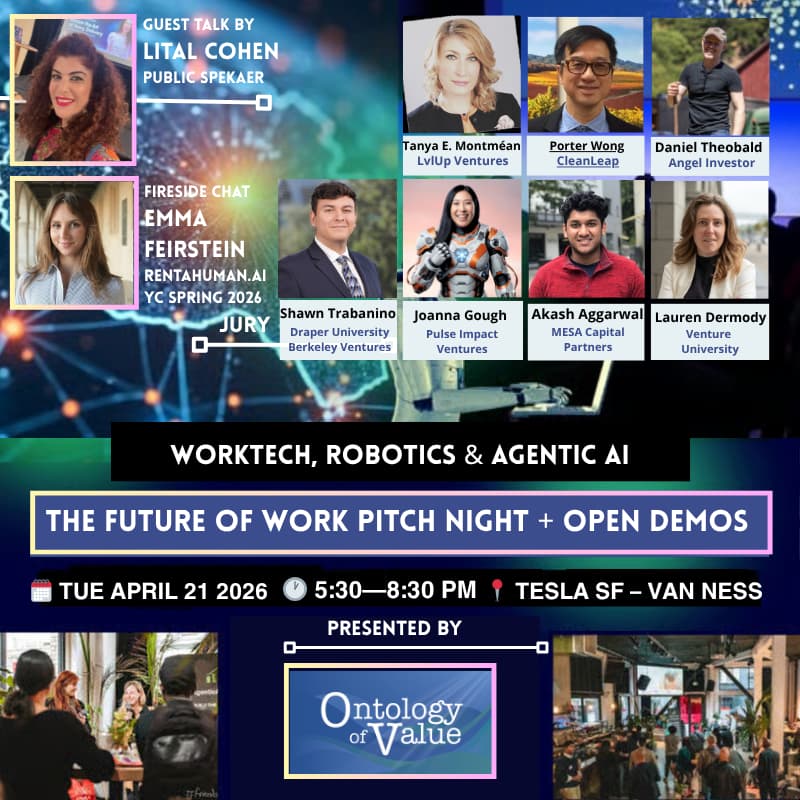 Cover Image for The Future of Work Pitch Night + Open Demos: Worktech, Robotics & Agentic AI