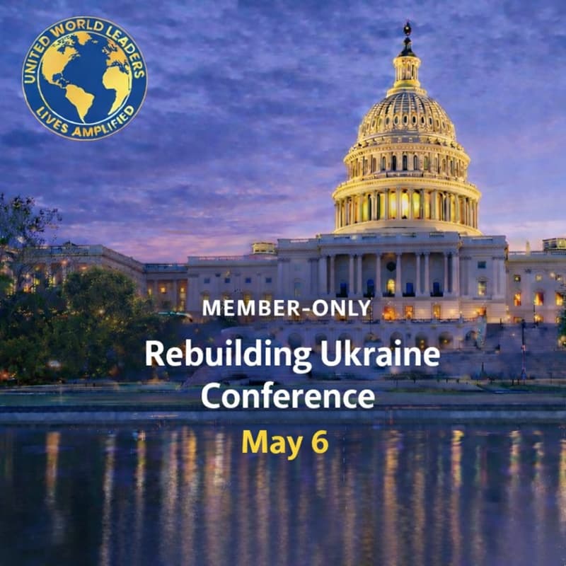 Cover Image for Rebuilding Ukraine Conference, Washington DC.