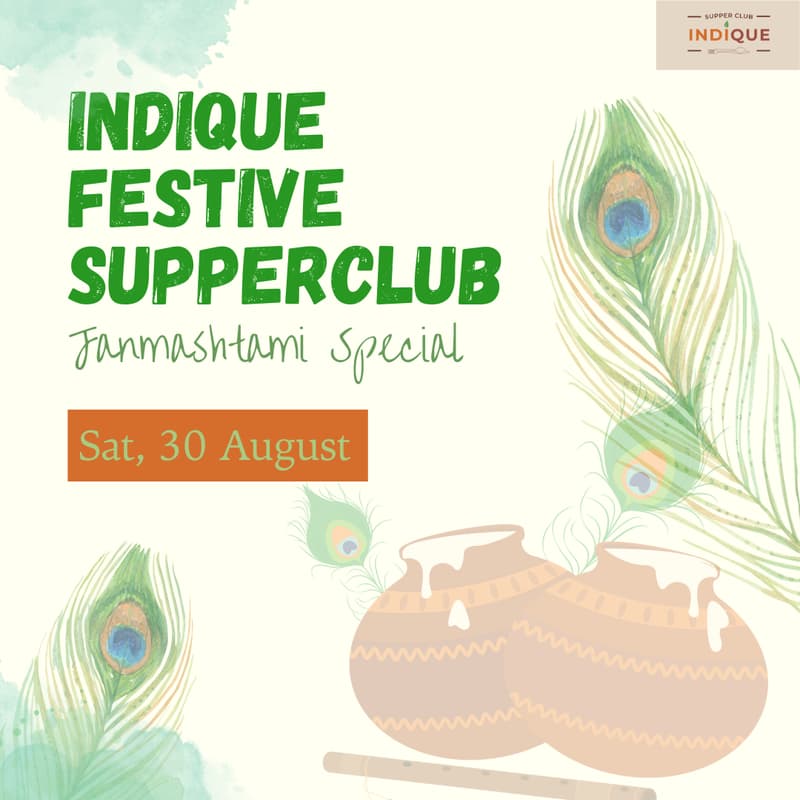 Cover Image for 🌼 Indique Stockholm Supperclub: Festive Special