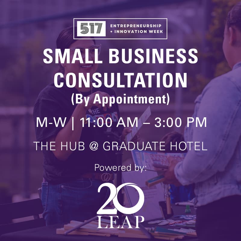 Cover Image for Small Business Consultations By Appointment (Mon - Weds)