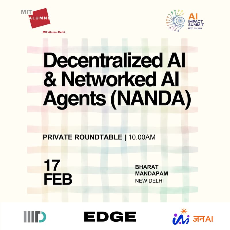 Cover Image for NANDA Private Roundtable at IndiaAI